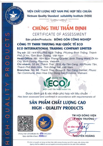  - Bông Gòn Eco - Công Ty TNHH Vina Eco Việt Nam